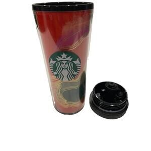 Starbucks Merry And Bright Christmas Travel Tumbler Mug 16oz Cup Holiday 2021